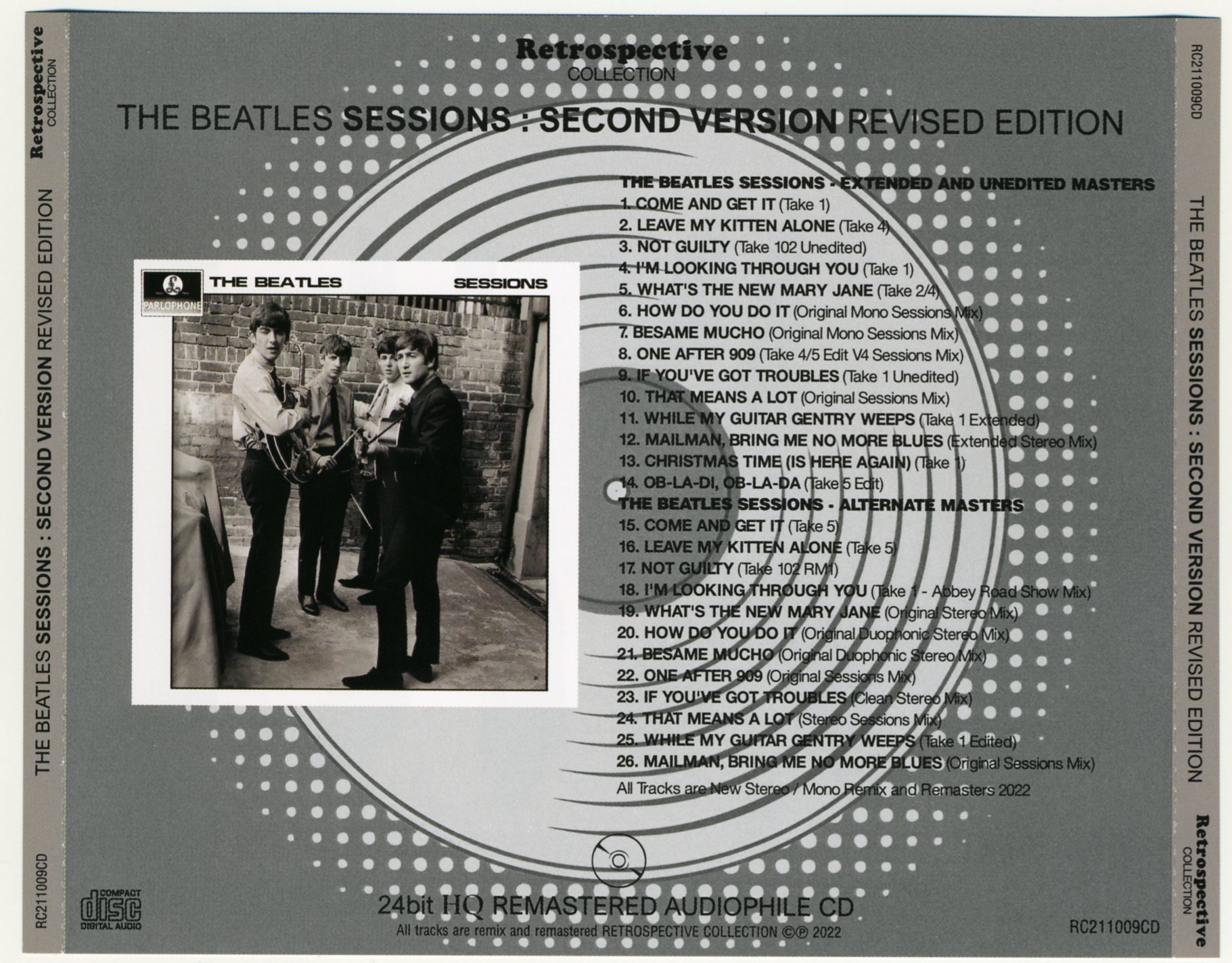 Sessions. Second Version Revised Edition