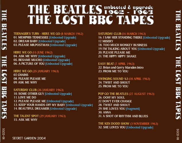 SGCD-06 - The Lost BBC Tapes