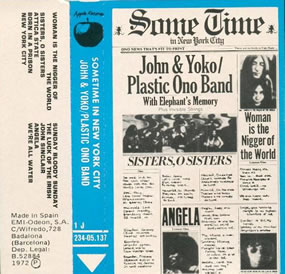 Sometime In New York City (Cassette)
