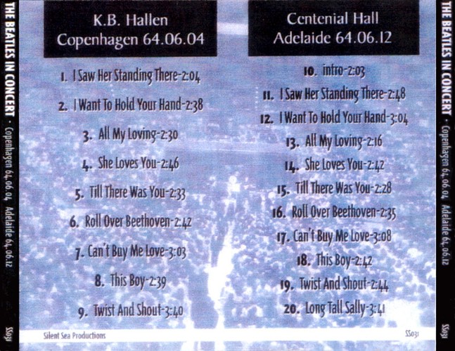SS-031 - In Concert. Copenhagen 64.06.04 - Adelaide 64.06.12