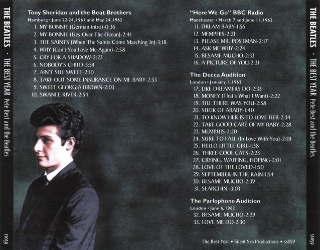 SS-059 - The Best Year. Pete Best And The Beatles