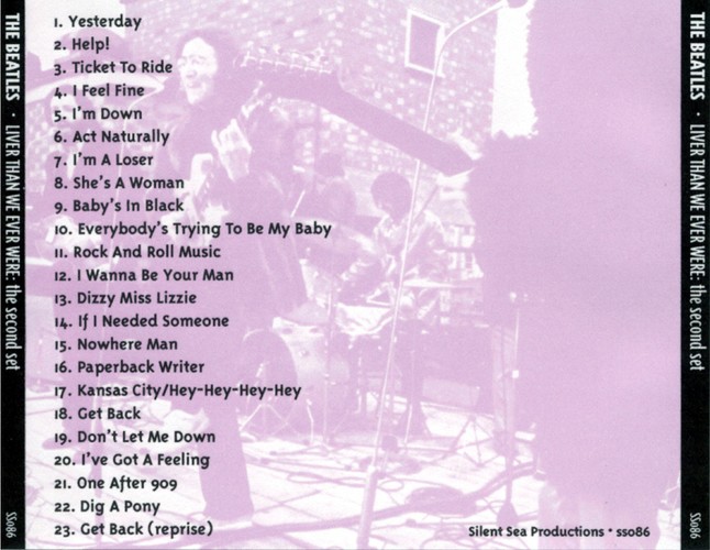 SS-086 - Liver Than We Ever Were - The Second Set