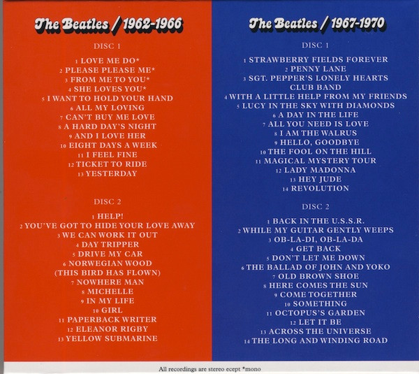 The Beatles: 1962-1970 (2010)
