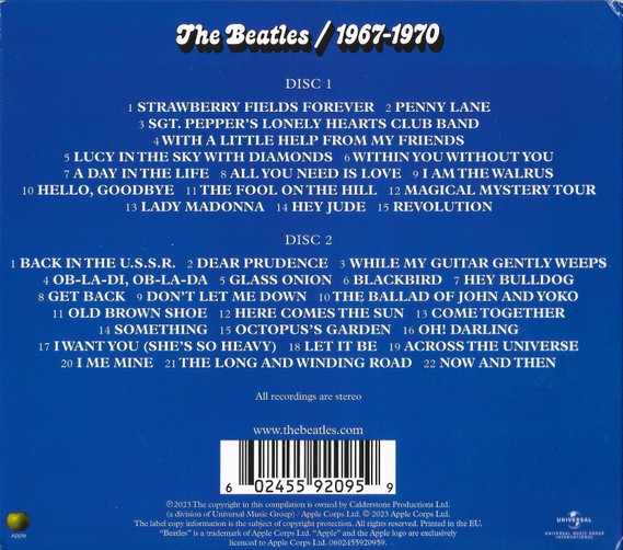 The Beatles: 1967-1970 (2023)
