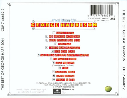 The Best Of George Harrison (1987)