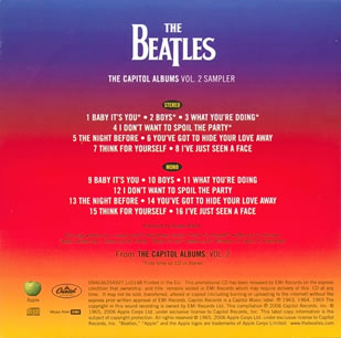The Capitol Albums Volume 2 (Sampler)