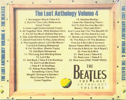 The Lost Anthology Volume 4