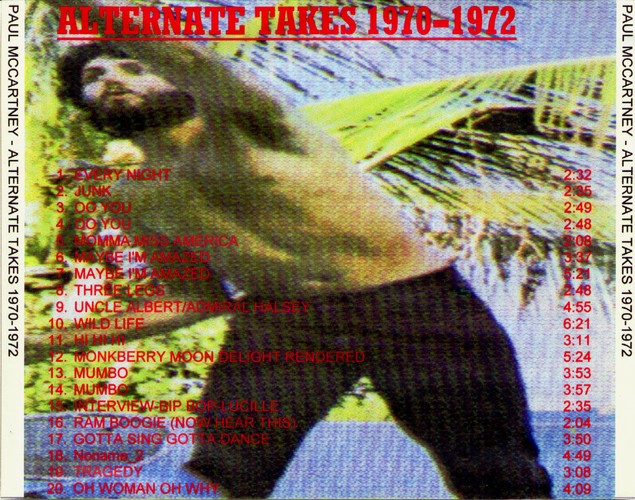 TJT-053 - Alternate Takes 1970-1972