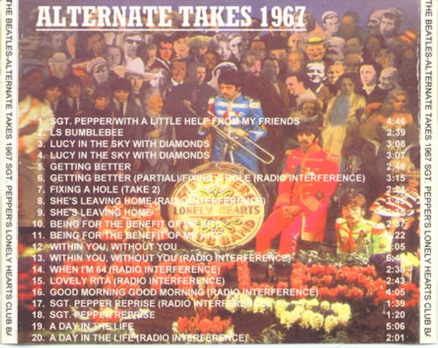 TJT - Alternate Takes 1967. Sgt. Pepper
