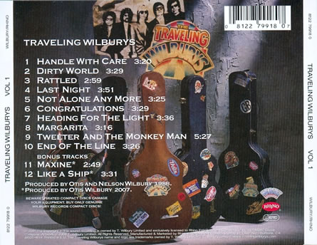 Traveling Wilburys, Vol.1