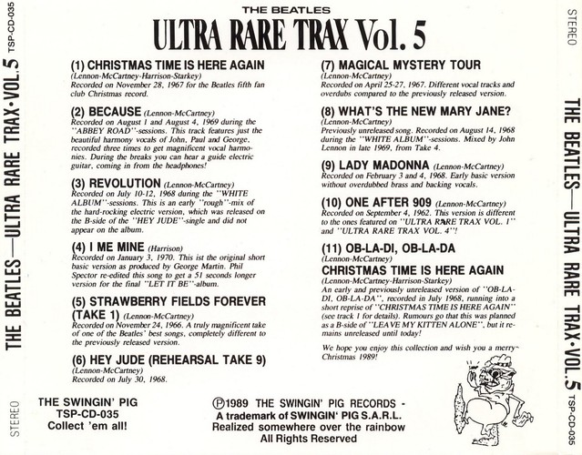 TSP CD-035 - Ultra Rare Trax, Vol.5