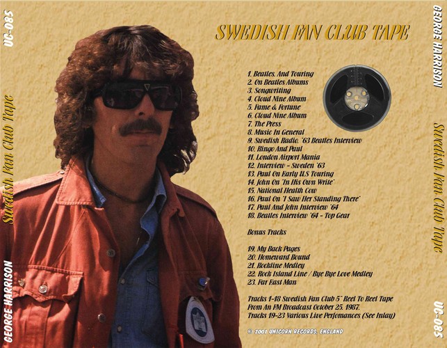UC-085 - Swedish Fan Club Tape