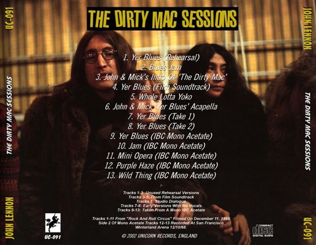 UC-091 - The Dirty Mac Sessions