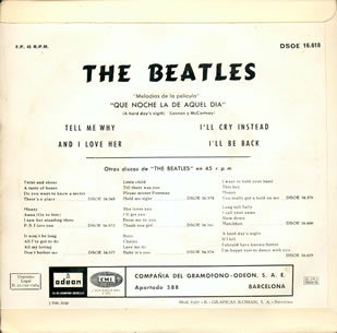 A Hard Day's Night, Vol. 1 (2)