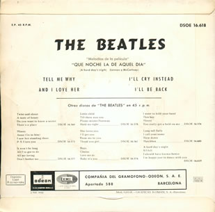 A Hard Day's Night, Vol. 1 (1)