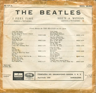 I Feel Fine / She's a Woman