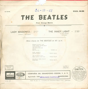 Lady Madonna / The Inner Light