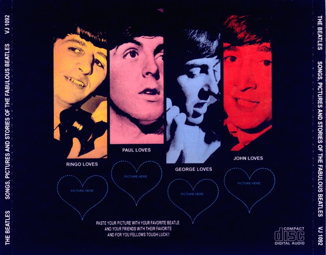 VJ-1092 - Songs, Pictures And Stories Of The Fabulous Beatles