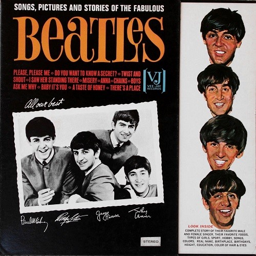 VJ-1092 - Songs, Pictures And Stories Of The Fabulous Beatles