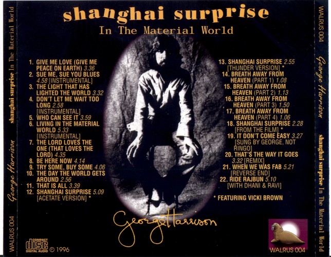 WALRUS-004 - Shanghai Surprise. In The Material World