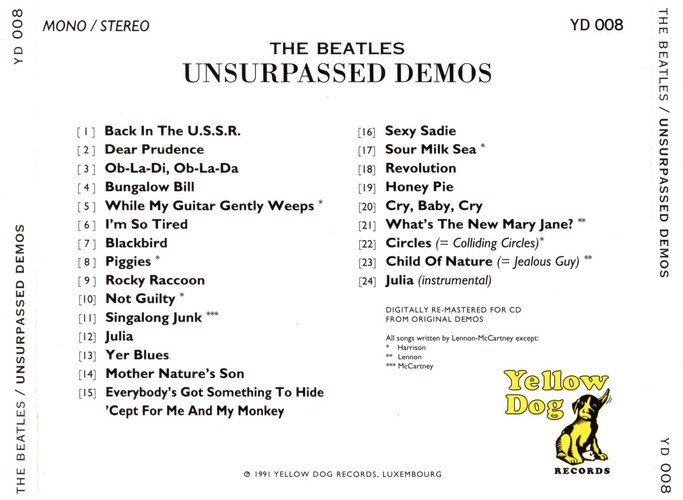 YD-008 - Unsurpassed Demos
