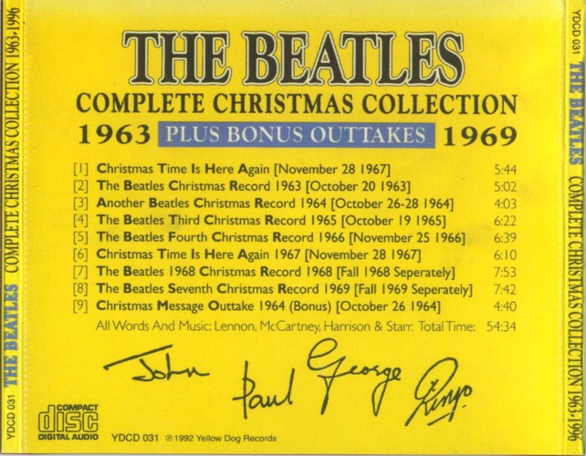 YD-031 - Complete Christmas Collection 1963-1969