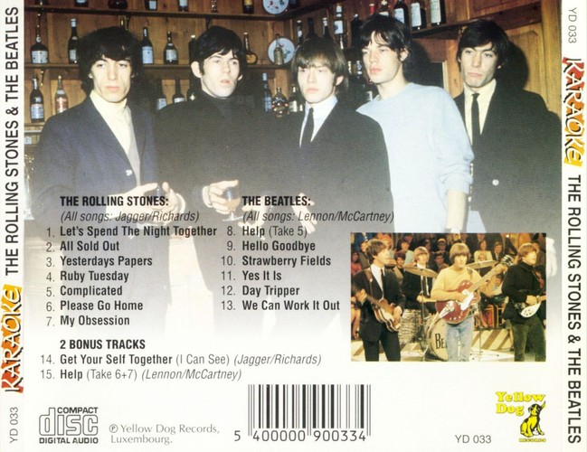 YD-033 - Karaoke - The Rolling Stones & The Beatles