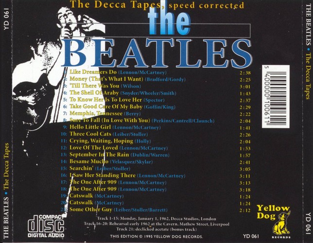 YD-061 - The Decca Tapes