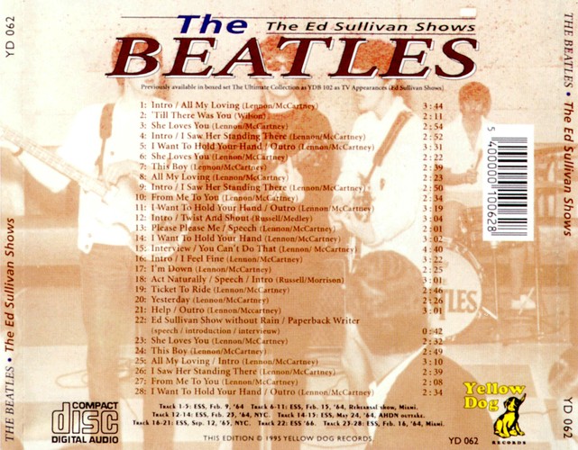 YD-062 - The Ed Sullivan Shows